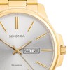 Sekonda 30154 Gold Plated Silver Dial Bracelet Watch - W31445 Alternative Image