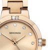 Sekonda 2834 Rose Tone Stone Set Bracelet Watch - W32461 Alternative Image