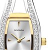 Sekonda 49102 Two Tone Necklace, Earrings, Bracelet & Watch Gift Set - W32498 Alternative Image