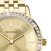 Sekonda 2806 Class 52 Gold Tone Crystal Set Bracelet Watch - W33157 Alternative Image