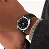 Baume & Mercier M0A10692 Clifton Automatic Black Leather Strap Watch - W35112 Alternative Image