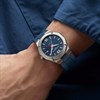 Baume & Mercier M0A10659 Riviera GMT Automatic Blue Strap Watch - W35114 Alternative Image