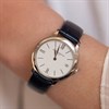 Baume & Mercier M0A10353 Classima Blue Leather Strap Watch - W3526 Alternative Image