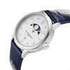 Baume & Mercier M0A10329 Classima Moon Phase Blue Leather Strap Watch - W3530 Alternative Image