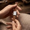 Baume & Mercier M0A10472 Hampton Tan Leather Strap Watch - W3552 Alternative Image