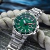 Citizen AW1428-53X Eco-Drive Green Dial Bracelet Watch - W38140 Alternative Image