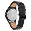 Citizen CA0775-01E Eco-Drive Chrono Blk IP Black Leather Strap Watch - W38539 Alternative Image