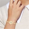 Coach 14504219 Gracie Gold Tone Stone Set Bracelet Watch - W43140 Alternative Image