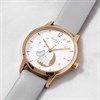 Radley RY2950A Rose Gold Plated Grey Leather Strap Watch - W51253 Alternative Image