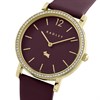 Radley RY21934A Gold Tone Cherry Leather Strap Watch - W51552 Alternative Image