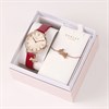 Radley RY21614-SET Rose Gold Tone Cherry Leather Strap Watch And Bracelet Set - W51595 Alternative Image