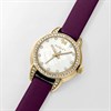 Radley RY21828 Gold Tone Stone Set Purple Leather Strap Watch - W51597 Alternative Image