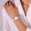 Radley RY21948A Rose Gold Tone Printed Cream Leather Strap Watch - W51599 Alternative Image