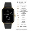 Radley RYS20-2162 Series 20 Gold Tone Black Leather Strap Smart Watch - W51604 Alternative Image
