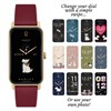 Radley RYS21-2154-SET Series 21 Gold Tone Black And Red Silicone Strap Watch - W51605 Alternative Image