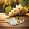 Lorus RRX88JX9 Gold Tone Oval Case Bracelet Watch - W58218 Alternative Image