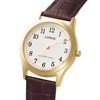 Lorus RRX20HX9 Gold Tone Brown Leather Strap Watch - W58227 Alternative Image