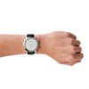 Emporio Armani AR1807 Chronograph Black Leather Strap Watch - W62145 Alternative Image