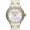 Emporio Armani AR11524 Two Tone Stone Set Bracelet Watch - W62173 Alternative Image