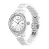 Emporio Armani AR70014 Stone Set White Ceramic Watch - W62181 Alternative Image