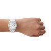 Emporio Armani AR70014 Stone Set White Ceramic Watch - W62181 Alternative Image
