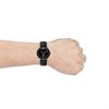 Emporio Armani AR0382 Black Leather Strap Watch - W62182 Alternative Image