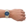 Emporio Armani AR11579 Paolo Two Tone Blue Dial Bracelet Watch - W62190 Alternative Image
