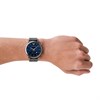Emporio Armani AR1979 Grey IP Blue Dial Mesh Bracelet Watch - W62193 Alternative Image