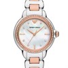 Emporio Armani AR11569 Two Tone Stone Set Bracelet Watch - W62198 Alternative Image