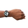Emporio Armani AR11473 Chronograph Stainless Steel Blue Leather Strap Watch - W62210 Alternative Image