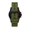 Emporio Armani AR11540 Black IP Green Plastic Strap Watch - W62211 Alternative Image