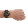 Emporio Armani AR11540 Black IP Green Plastic Strap Watch - W62211 Alternative Image