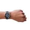 Emporio Armani AR2473 Stainless Steel Black Leather Strap Watch - W62212 Alternative Image