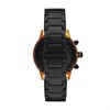 Emporio Armani AR11548 Chronograph Black IP Bracelet Watch - W62216 Alternative Image