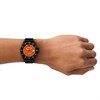 Emporio Armani AR11684 World Explorer Orange Dial Black Silicone Strap Watch - W62225 Alternative Image