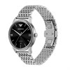Emporio Armani AR60081 Automatic Stainless Steel Black Dial Bracelet Watch - W62226 Alternative Image
