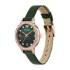 Emporio Armani AR11577 Rose Tone Green Leather Strap Watch - W62228 Alternative Image