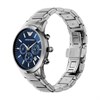 Emporio Armani AR2448 Chronograph Stainless Steel Blue Dial Bracelet Watch - W62233 Alternative Image