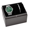 Emporio Armani AR80082SET Green Dial Watch And Bracelet Set - W62236 Alternative Image
