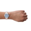 Emporio Armani AR11597 Two Tone Stone Set Bracelet Watch - W62239 Alternative Image