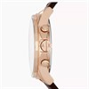 Armani Exchange AX2508 Rose Gold Plated Brown Leather Strap Watch - W6223 Alternative Image
