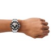 Emporio Armani AR11722 Solar Chronograph Stainless Steel Cream Dial Bracelet Watch - W62258 Alternative Image