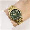 Rotary RLB10016/24 Heritage Gold Tone Green Dial Bracelet Watch - W64240 Alternative Image