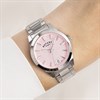 Rotary RLB10017/39 Heritage Stainless Steel Pink Dial Bracelet Watch - W64241 Alternative Image