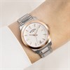 Rotary RLB10036/06 Heritage Two Tone Rose Silver Dial Bracelet Watch - W64243 Alternative Image