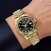 Rotary RLB10066/04 Gold Tone Stone Set Bracelet Watch - W64249 Alternative Image
