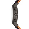 Emporio Armani AR11174 Black And Orange Leather Strap Watch - W65189 Alternative Image
