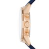 Armani Exchange AX1723 Banks Blue Leather Strap Watch - W65254 Alternative Image