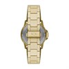 Armani Exchange AX1854 Gold Plated Bracelet Watch - W65347 Alternative Image