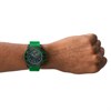 Emporio Armani AR11440 Black IP Green Strap Watch - W65365 Alternative Image